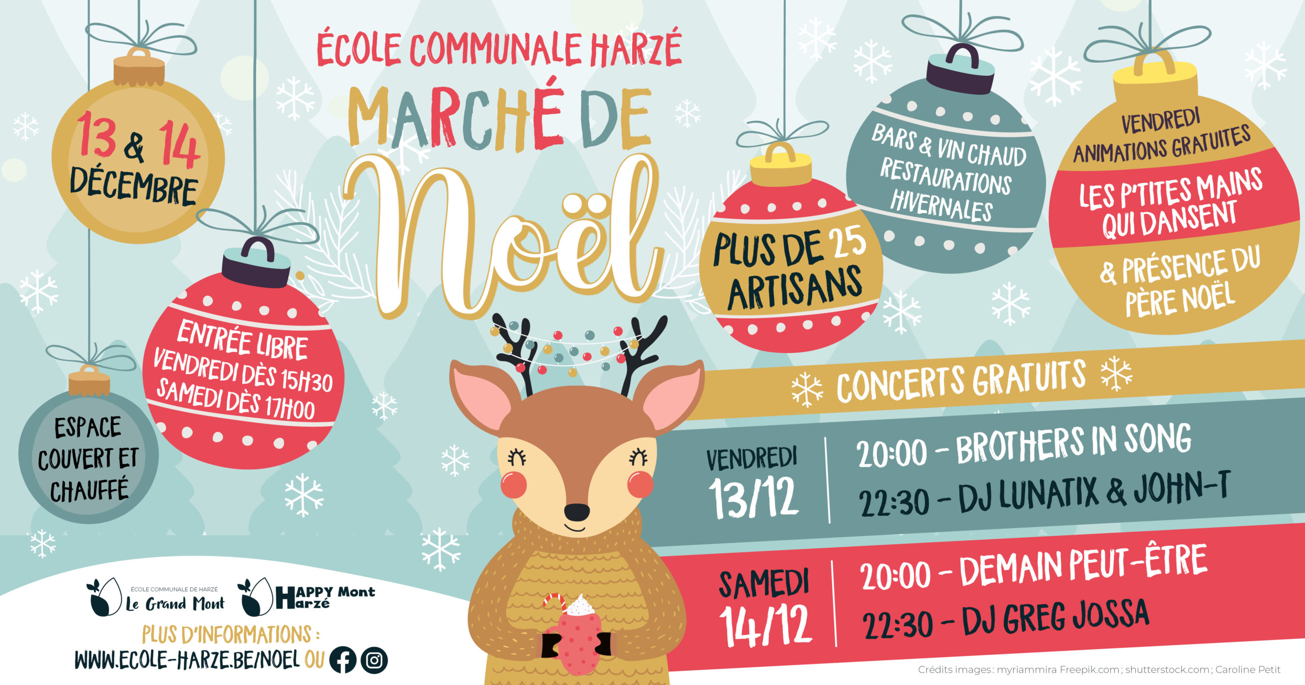 programme marché de noel harzé 2024